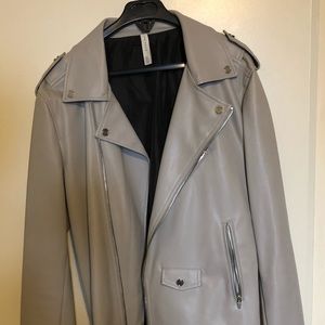Zara Leather Biker Jacket